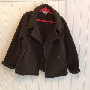 4T Lands End Pea Coat